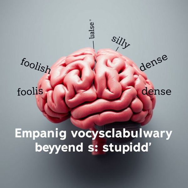 Synonyms for Stupid - Visual Guide