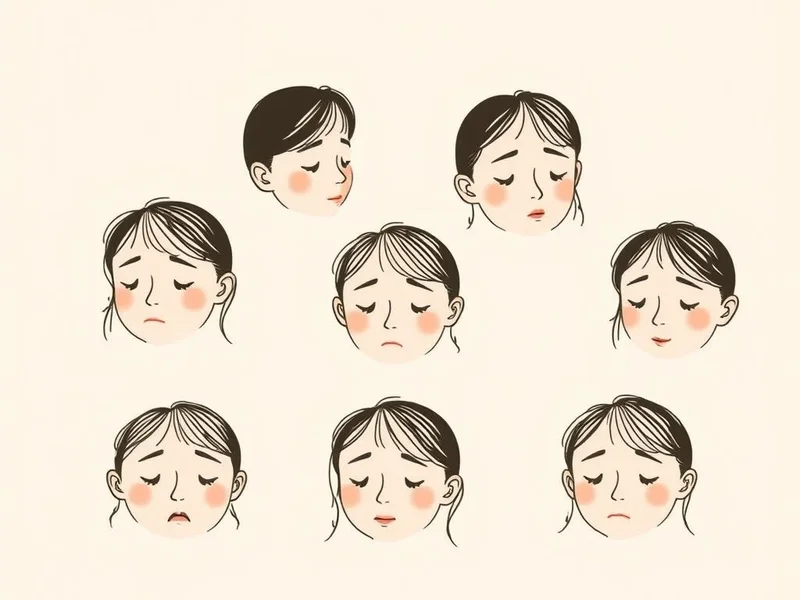 Illustration for Synonyms for Shy showing diverse expressions of thoughtfulness or slight reserve