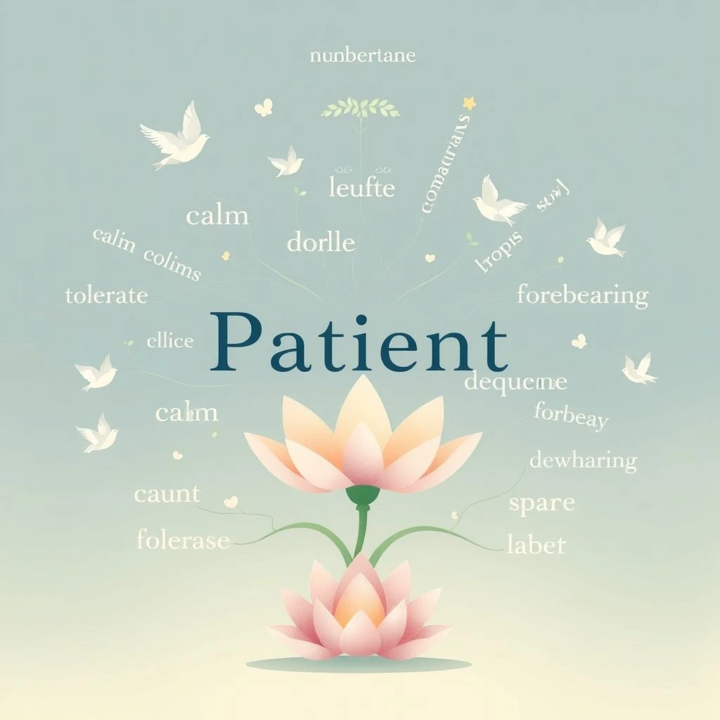Descubra sinônimos para Patient EN language e expresse-se claramente