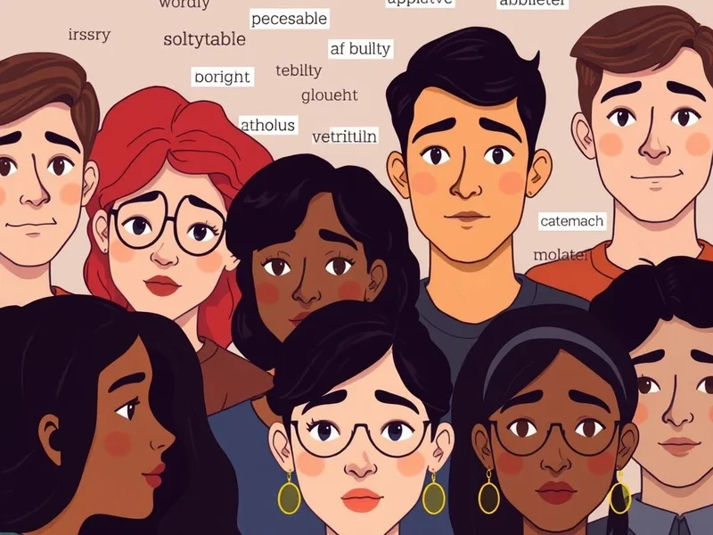Illustration for Synonyms for Shy showing diverse expressions of thoughtfulness or slight reserve