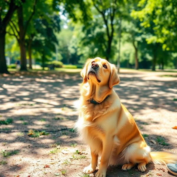 Image of a loyal dog looking at its owner with text overlay "Synonyms for Loyal and How to Use Them"