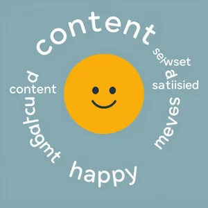 Sinónimos de Content para Expresar Satisfacción Claramente