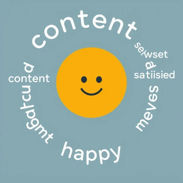 Sinónimos de Content y cómo usarlos eficazmente para expresar satisfacción