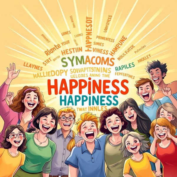 Um guia visual para Synonyms for Joy