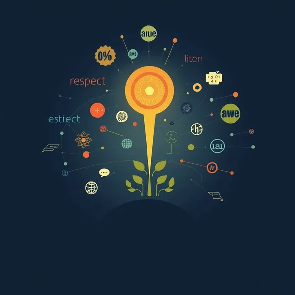 Image highlighting various synonyms for admiration, conveying a sense of respect and approval