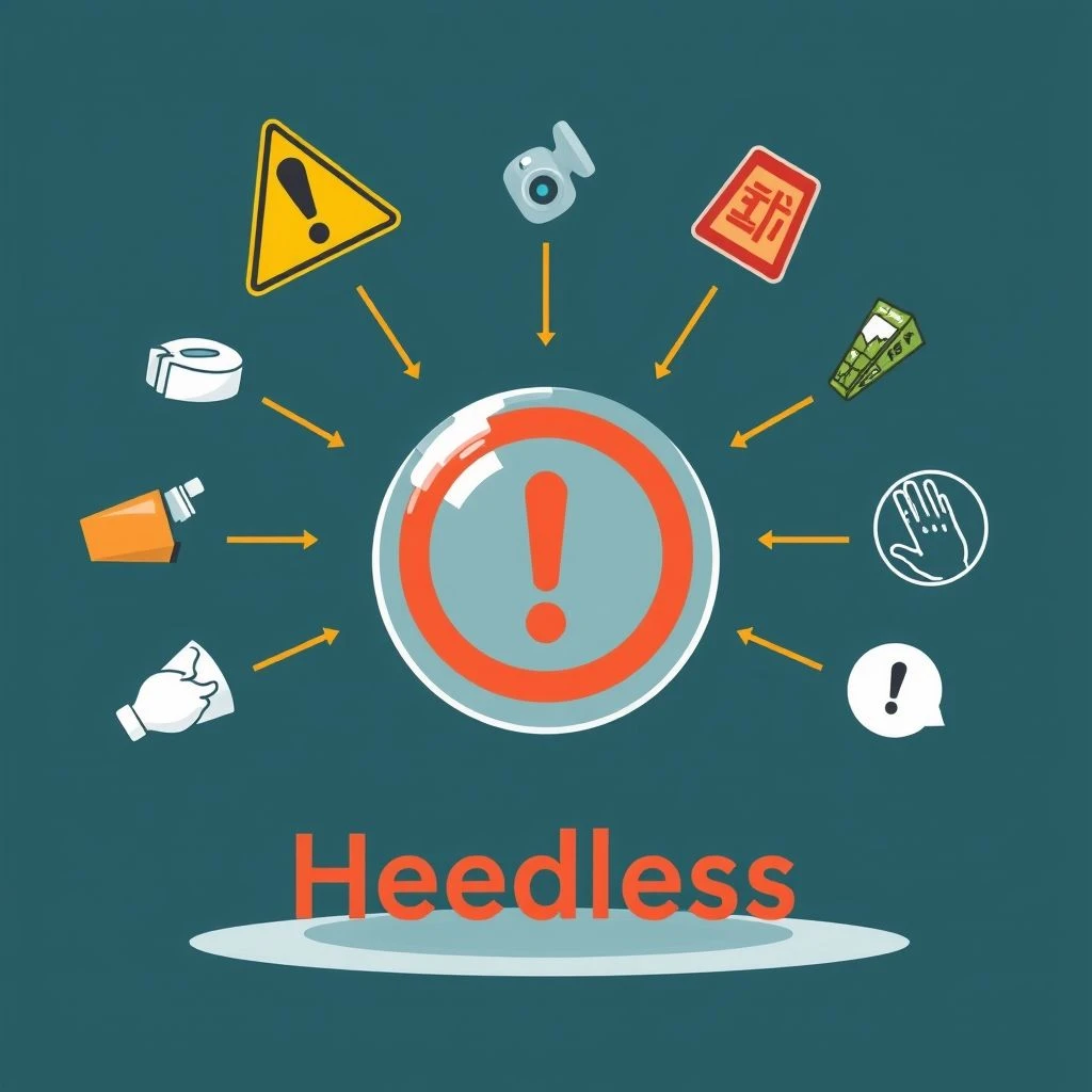 Từ Đồng Nghĩa Của [Không Chú Ý] (Heedless) Viết Chính Xác Hơn