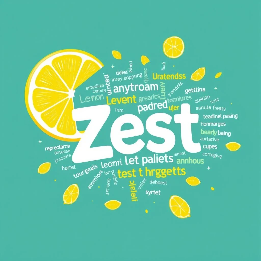 Từ đồng nghĩa Zest Biến từ vựng của bạn thêm sống động