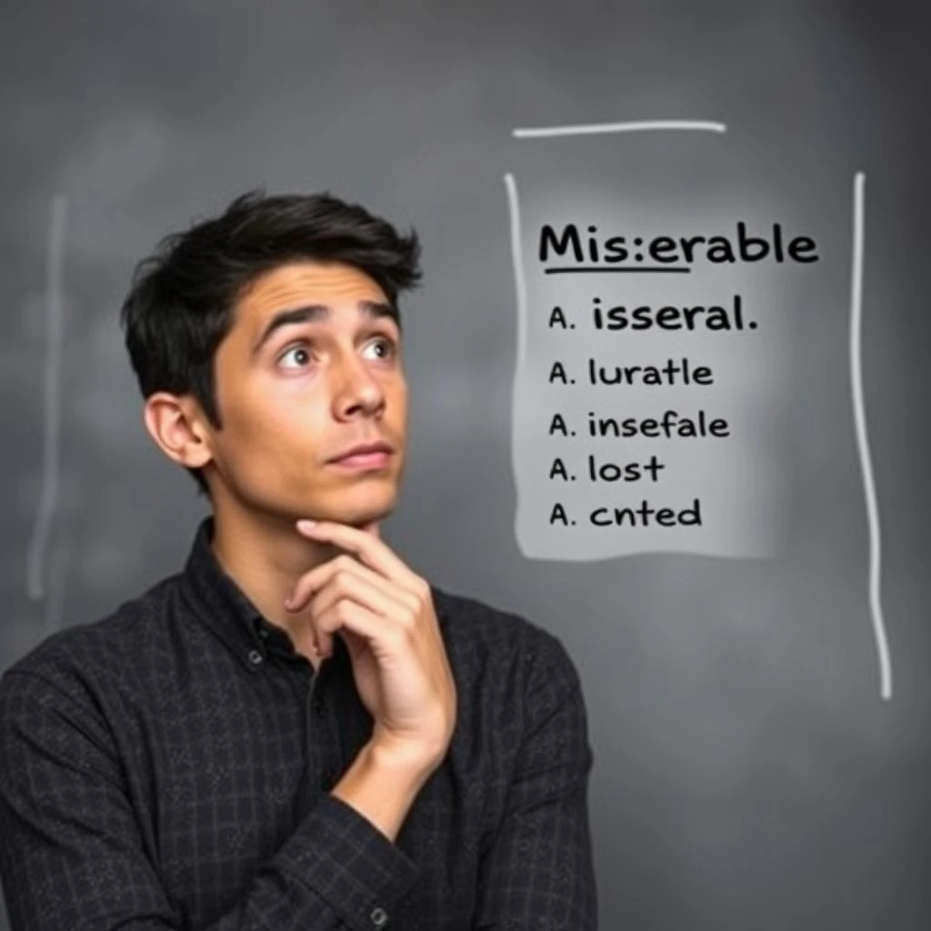 Sinónimos para Miserable Profundiza tu Vocabulario Emocional