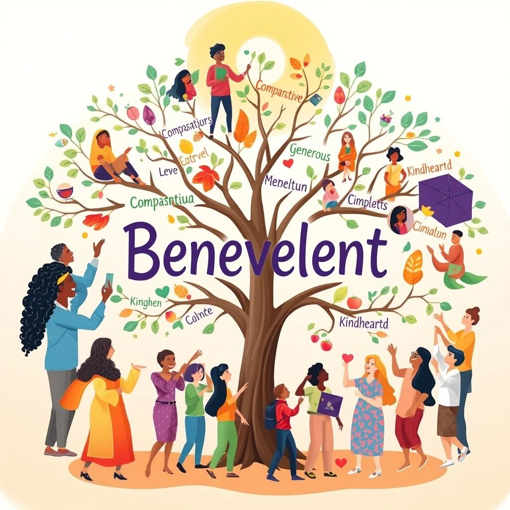 Sinónimos de Benévolo (Benevolent) Eleva tu Vocabulario