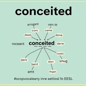 Sinónimos de Conceited (engreído) Suena Más Expresivo