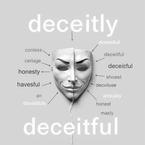 Sinónimos de Engañoso Deceitful Mejora Vocabulario Deshonestidad