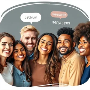 Sinónimos de Friendly Expresando Calidez Claramente