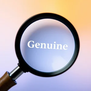 Sinónimos para Genuine Expresando Autenticidad Verdadera