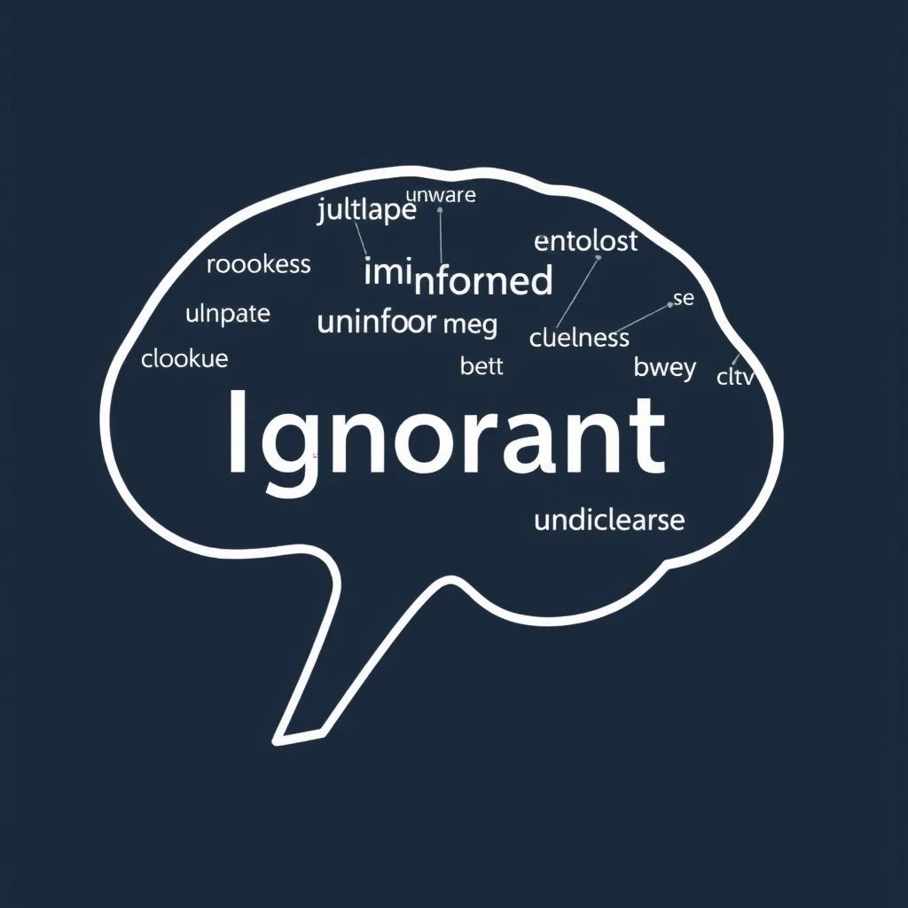 Sinônimos para Ignorant Potencialize Seu Vocabulário e Fluência