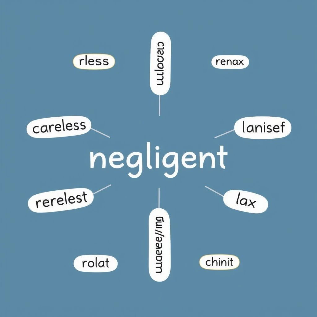 Sinônimos de Negligent Expanda Vocabulário e Precisão