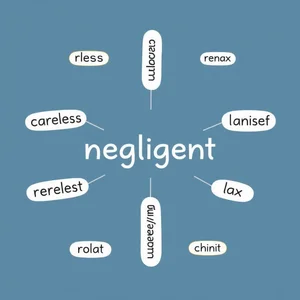 Sinônimos de Negligent Expanda Vocabulário e Precisão