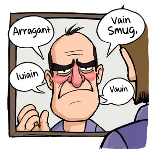 Sinônimos para Conceited Soe Mais Expressivo