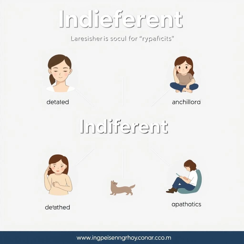 Sinônimos para Indifferent Expresse Nuance com Precisão em Inglês