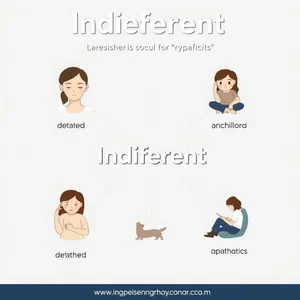 Sinônimos para Indifferent Expresse Nuance com Precisão em Inglês
