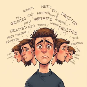 Expresa Tu Enfado con Synonyms for Irritated Precisión y Claridad