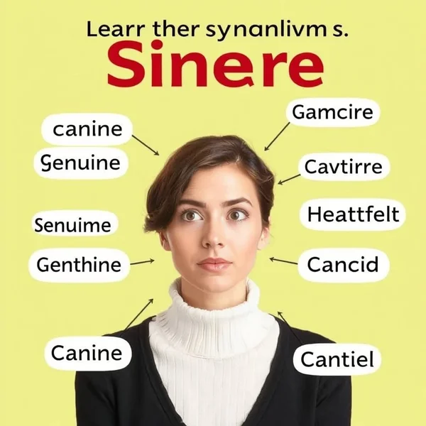 Explorando sinónimos para Sincere para impulsar el vocabulario