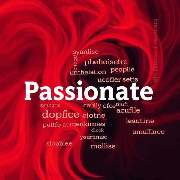 Sinônimos para Passionate: Um Guia Visual para Linguagem Expressiva