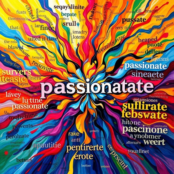 Sinónimos de Passionate: Una Guía Visual para el Lenguaje Expresivo