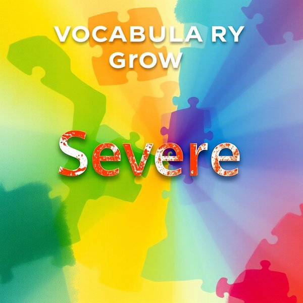 Sinonyms for Severe to expand vocabulary