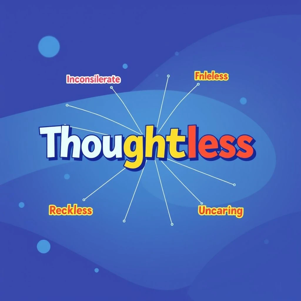 Sinónimos de Thoughtless Mejora Tu Lenguaje Expresivo