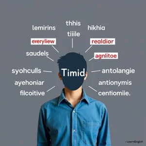 Sinônimos para Timid Aumente Sua Confiança
