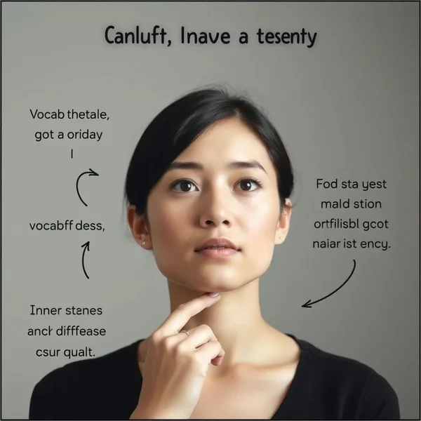 Synonyms for Unassuming showcased with subtle visual cues