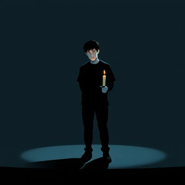 Image showing a thoughtful person considering word choices, with the text "Synonyms for Disgraced" overlaid