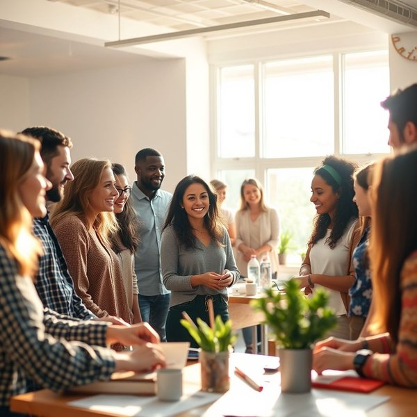 Image: A split image showing a closed door on one side labeled "Intolerant" and an open door on the other labeled "Tolerant," with diverse people interacting happily. Title: Synonyms for Intolerant: Unlocking Expressive Language