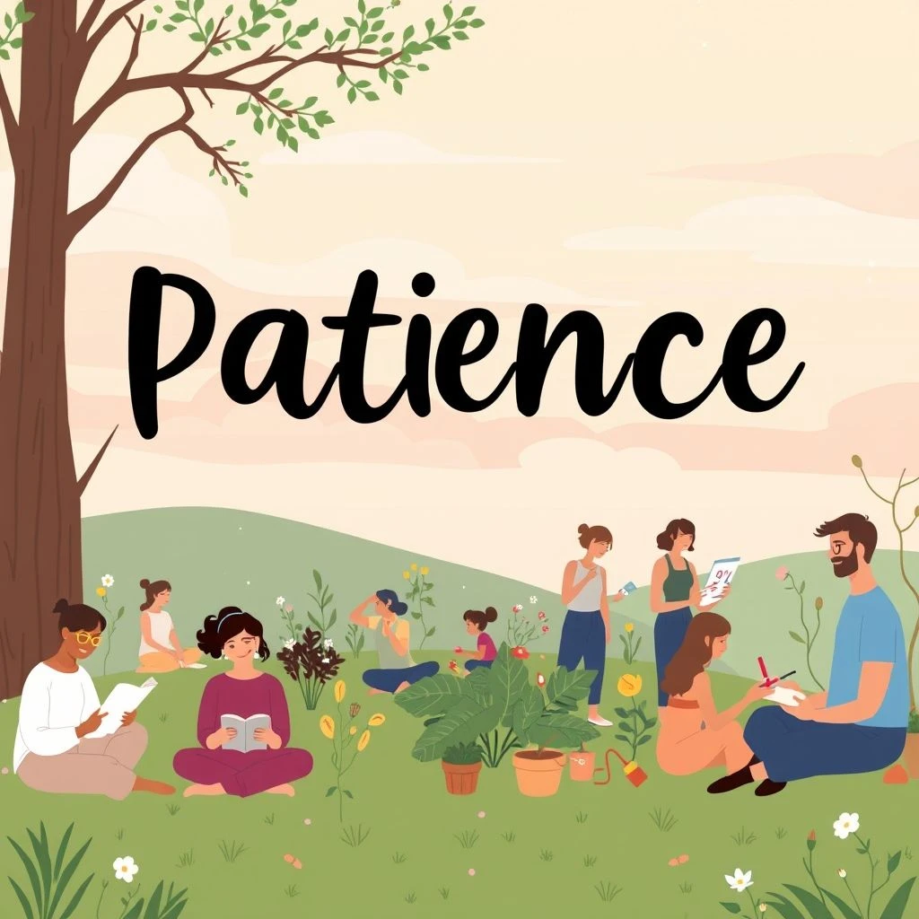 Synonyms for Forbearing: Master Patient Language