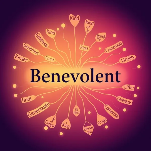 Visual guide to Synonyms for Benevolent