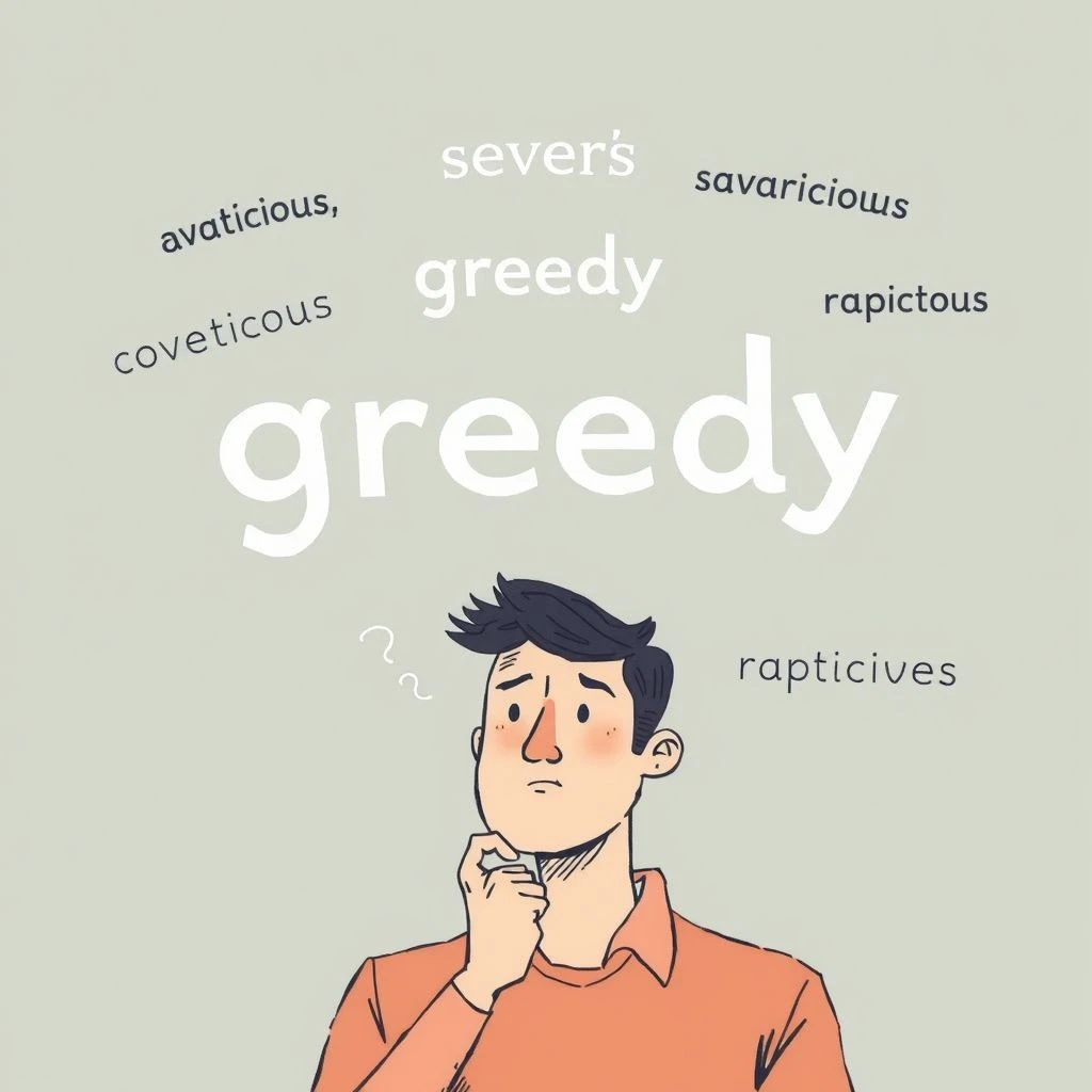Từ đồng nghĩa với Greedy: Nắm vững Ngôn ngữ Biểu cảm