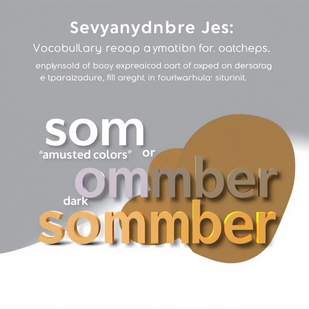Học Từ Đồng Nghĩa Với Somber Diễn Tả Tâm Trạng Rõ Ràng