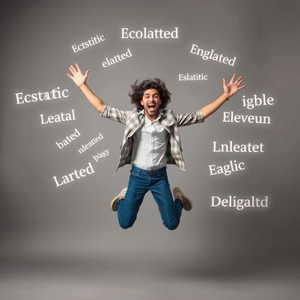 Từ đồng nghĩa với Thrilled Phấn khích Nâng cao biểu đạt tiếng Anh của bạn