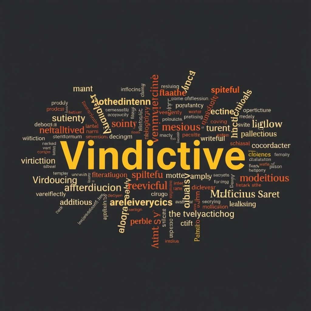 Từ Đồng Nghĩa Với Vindictive Giúp Diễn Đạt Sắc Thái Tinh Tế