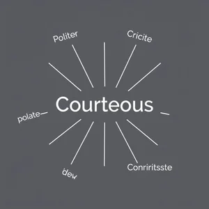 Từ đồng nghĩa với Courteous Mở rộng vốn từ nâng cao fluency