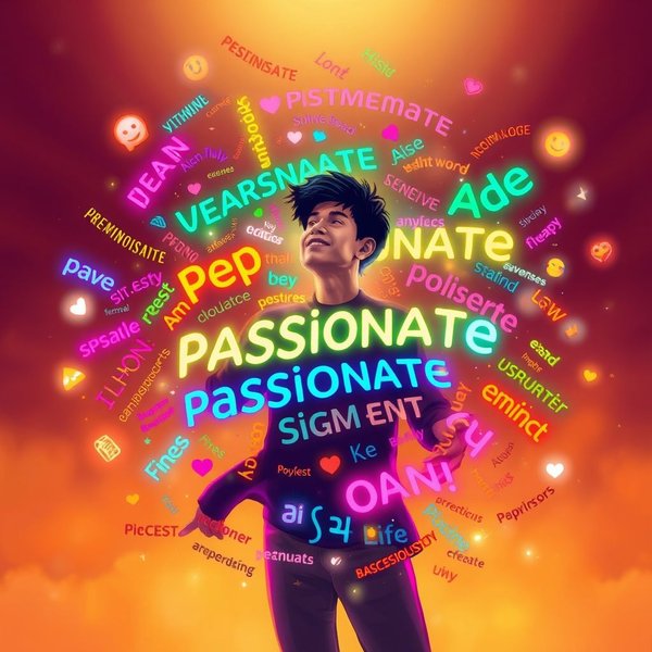 Synonyms for Passionate: A Visual Guide to Expressive Language