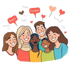 Từ đồng nghĩa với Friendly Thể hiện sự ấm áp rõ ràng