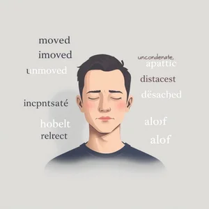Khám phá từ đồng nghĩa với Indifferent diễn tả sắc thái chính xác