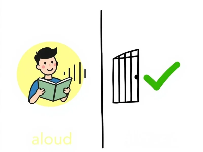 Understanding Aloud vs. Allowed in English sentences