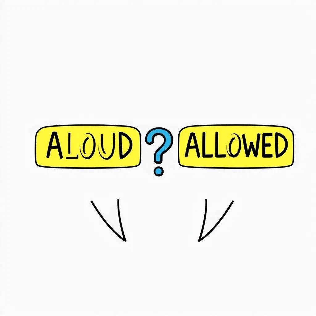 Aloud vs. Allowed Làm Chủ Cặp Từ Đồng Âm Gây Nhầm Lẫn Trong Tiếng Anh