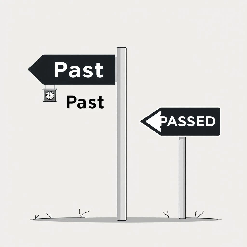 Làm chủ Past vs Passed Không còn nhầm lẫn trong tiếng Anh
