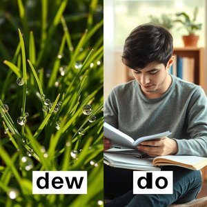 Dew vs. Do Gỡ Rối Các Từ Đồng Âm Thường Gặp Trong Tiếng Anh