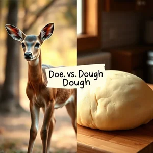 Doe vs. Dough Làm Sáng Tỏ Bí Ẩn Từ Đồng Âm Thường Gặp