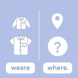 Wear vs Where Dominando Estos Homófonos Complicados en Inglés