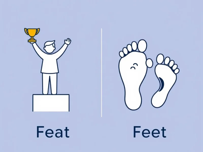 Understanding Feat vs. Feet: A Visual Guide To Meanings